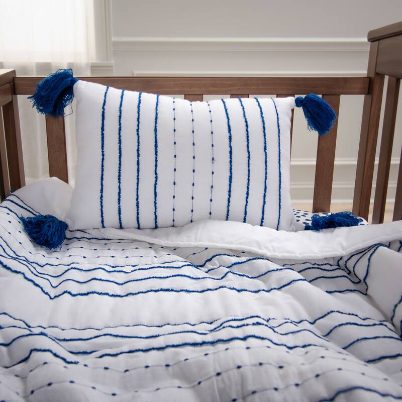Rizzy Home Rowan Striped Decorative Sham - 12" X 18"