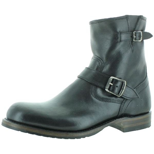 Frye Logan Engineer Men's Leather Buckle Boots