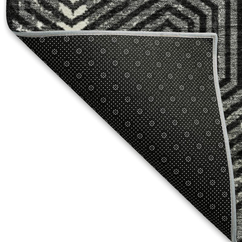 Premium Washable Super Soft Modern Maze Mayfield Rug