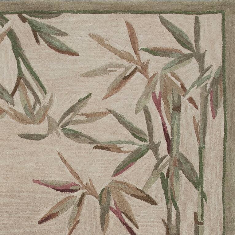 Domani Classics Hand-tufted Wool Bamboo Shoot Area Rug