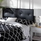 preview thumbnail 4 of 7, Silver Orchid Caillol Crystal Tufted Headboard
