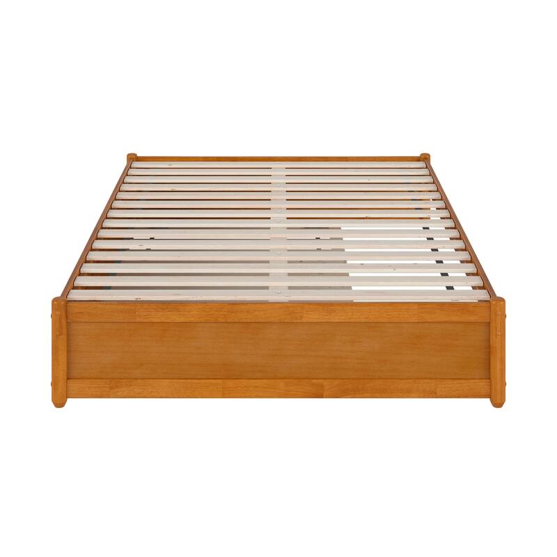 Barcelona Panel Platform Bed with Twin Trundle