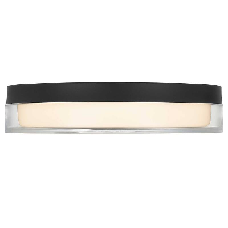 12-inch Flush Mount Integrated LED Light Dimmable 3 Color Temperatures Acrylic Diffuser
