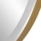 preview thumbnail 7 of 6, LED Lighted Round Vanity Wall Mirror - 32"