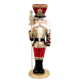Nutcracker Christmas Decoration - 4.7 x 5.5 x 16.1"
