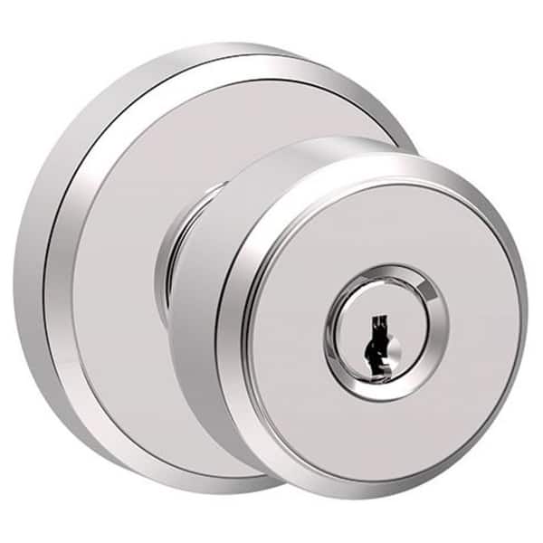 Schlage Bowery Keyed Entry Panic Proof Door Knob Set with Decorative