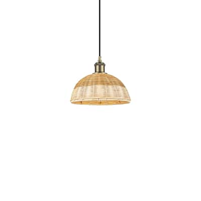 Innovations Lighting 516-1P-8-9 Bristol Natural II Pendant Bristol