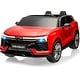 preview thumbnail 28 of 39, 24V Kids Ride on Car 2 Seater, Licensed Chevrolet Blazer Battery Powered Electric Vehicles Car Red