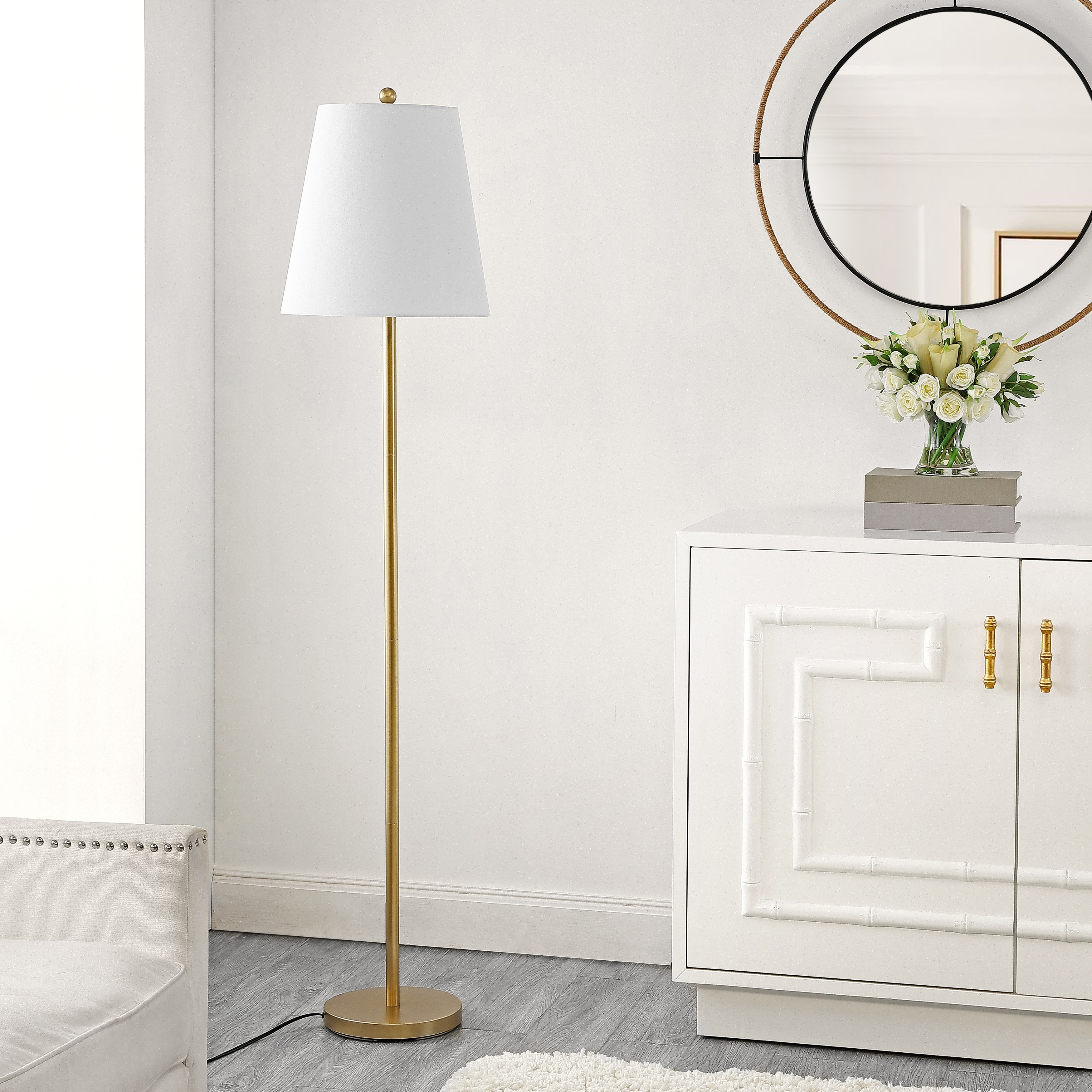 Safavieh Haelyn Floor Lamp Gold