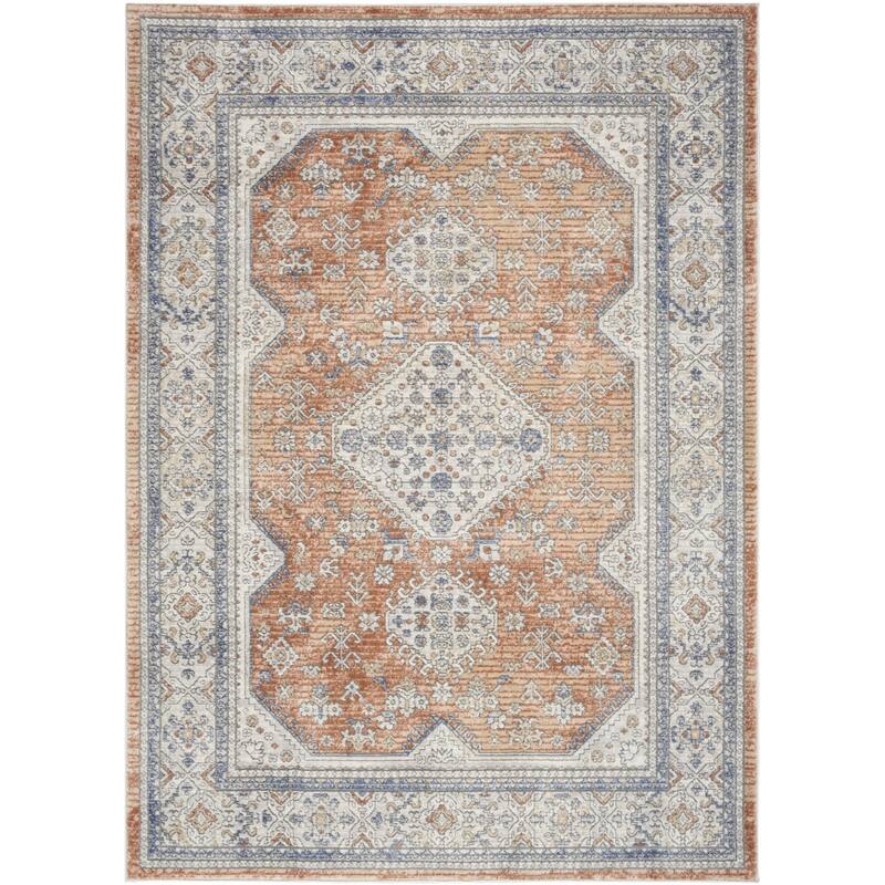 Caki Power Loomed Area Rug By HomeRoots - 110' X '79' X '0.5