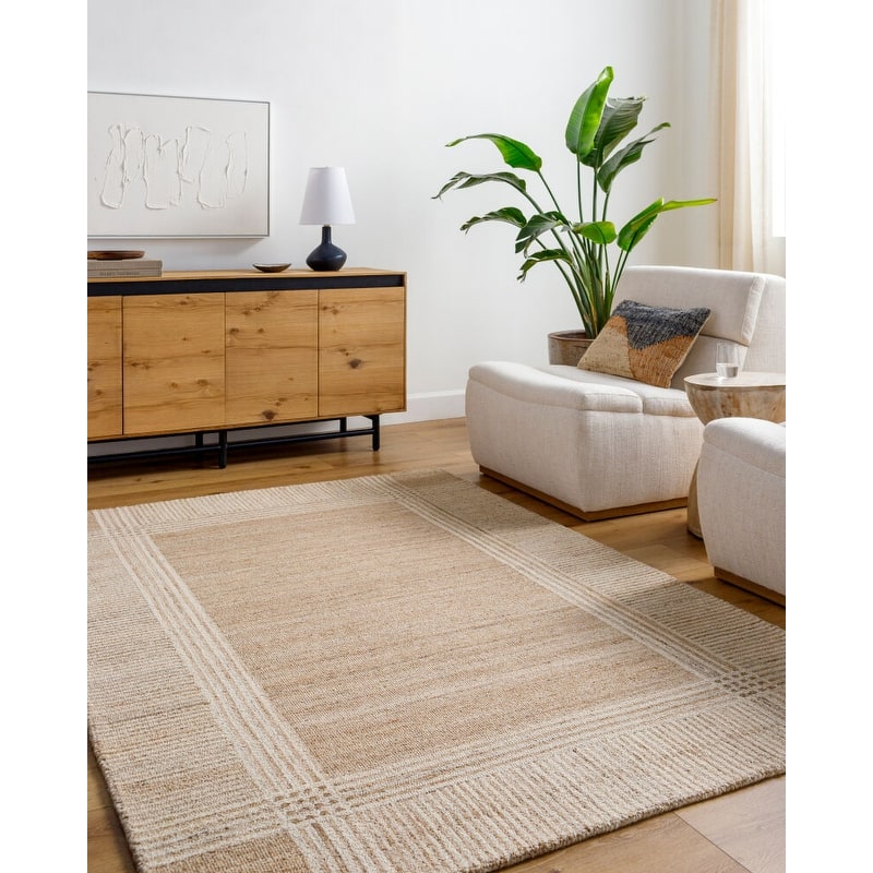 Livabliss La Puna Cottage Area Rug - 2' x 3' - Tan
