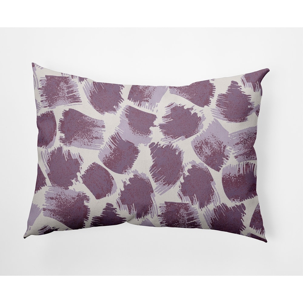 Giraffe Journey Faux Linen Pillow