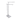 Edenscape Double L Shape Pedestal Towel Holder in Matte Black
