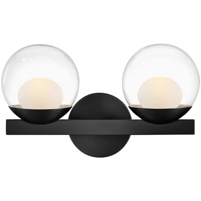 Hinkley Lighting 57442-LL Sunni 2 Light 15" Wide LED Vanity Light - Black