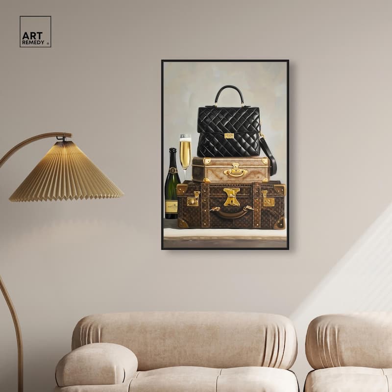Getaway Necessities Canvas by Art Remedy