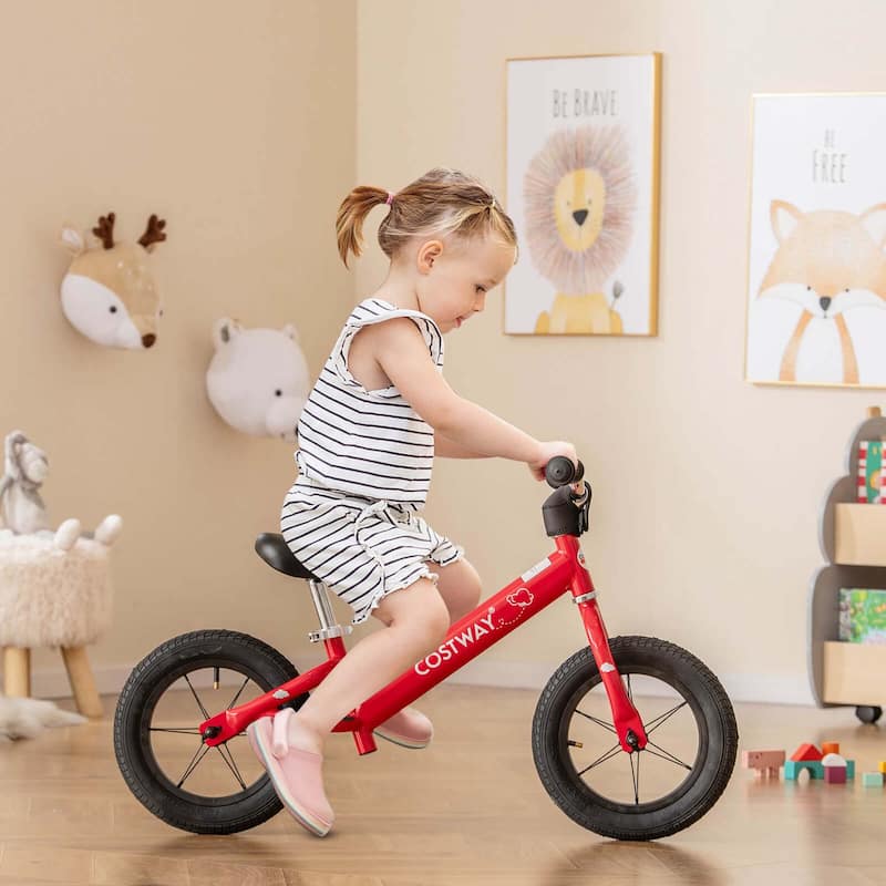 Costway 12 Inch Toddler Balance Bike No Pedal Training Bicycle with - See Details