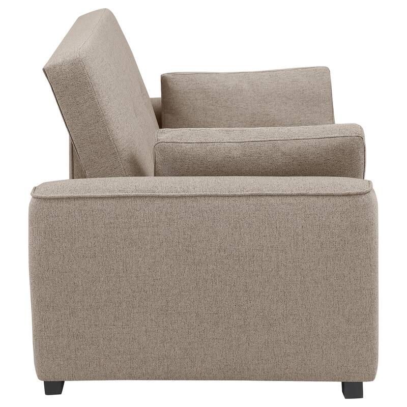 Edith Upholstered Convertible Sleeper Sofa Bed