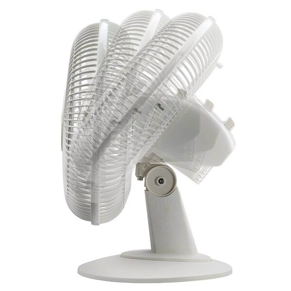 table fan with light
