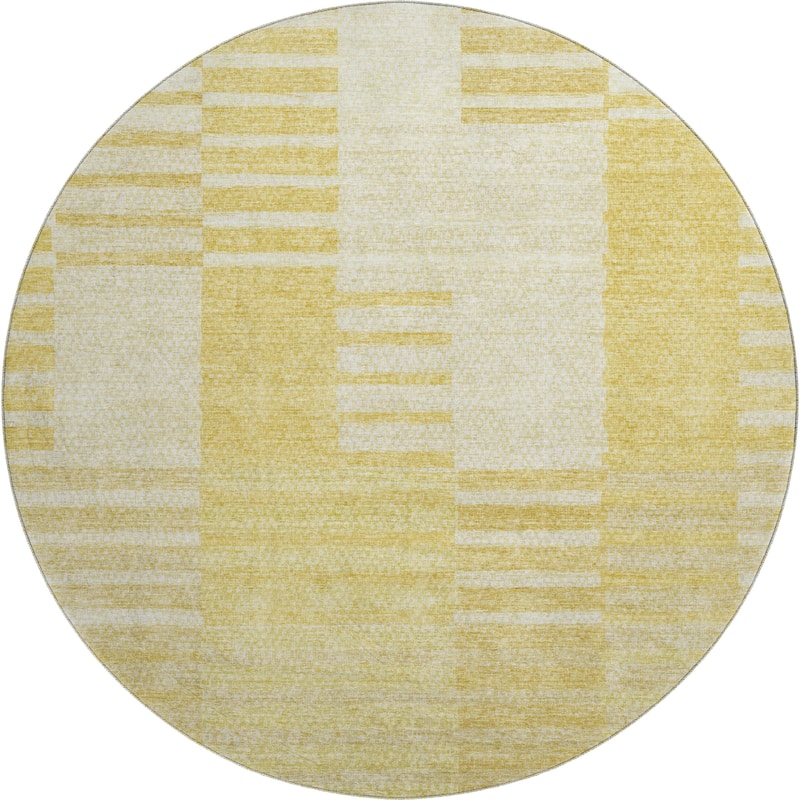 Premium Washable Super Soft Stripe Geo Mayfield Rug