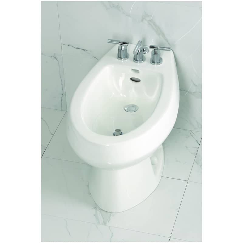 Kingston Brass KB632.KNL Convergent 1.5 GPM Widespread Bidet Faucet