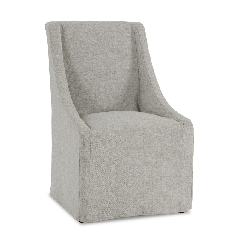 Classic Home Warwick Upholstered Rolling Dining Chair