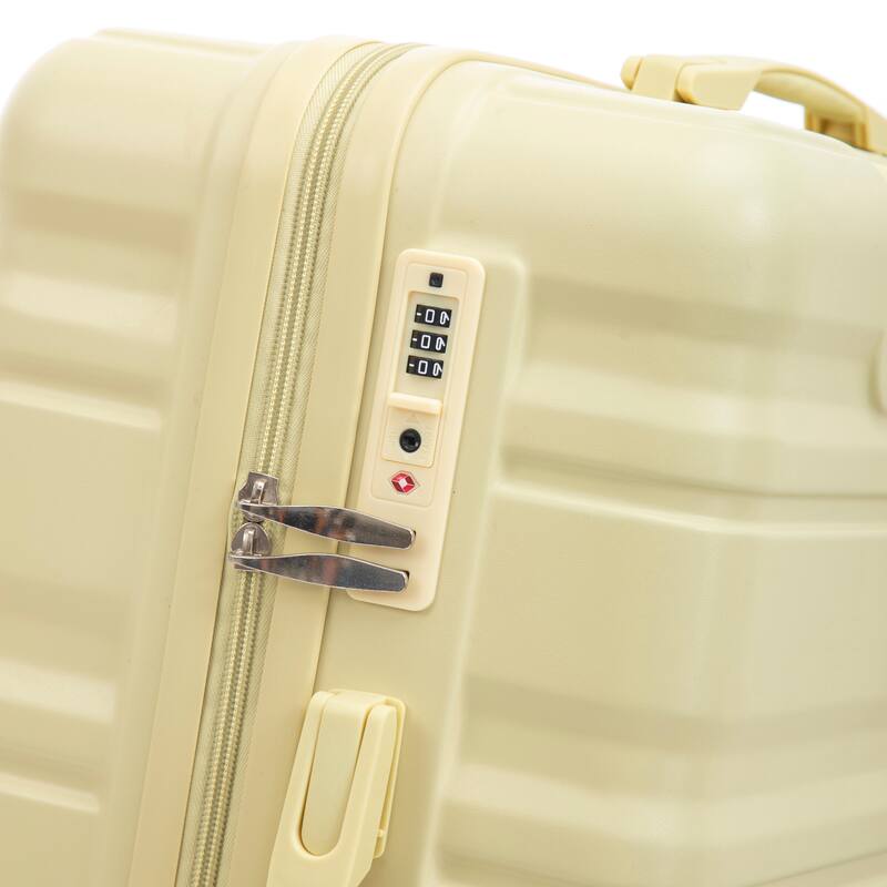 Fashion Luggage Lightweight Luggage, 3-Piece Set with Universal Wheels and Telescopic Handle, for Boarding and Travel