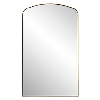 Uttermost Tordera Brass Arch Mirror - 24"W x 40"H x 1"D
