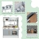 preview thumbnail 9 of 11, Costway 2 in 1 Kids Play Kitchen& Restaurant Double Sided Wooden - See Details