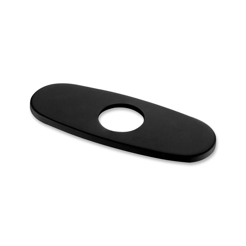 Luxier 6 in Bathroom Sink Faucet Hole Cover Deck Plate Escutcheon