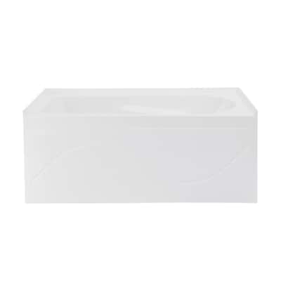 Swiss Madison SM-AB522 Ivy 48" Three Wall Alcove Acrylic Soaking Tub