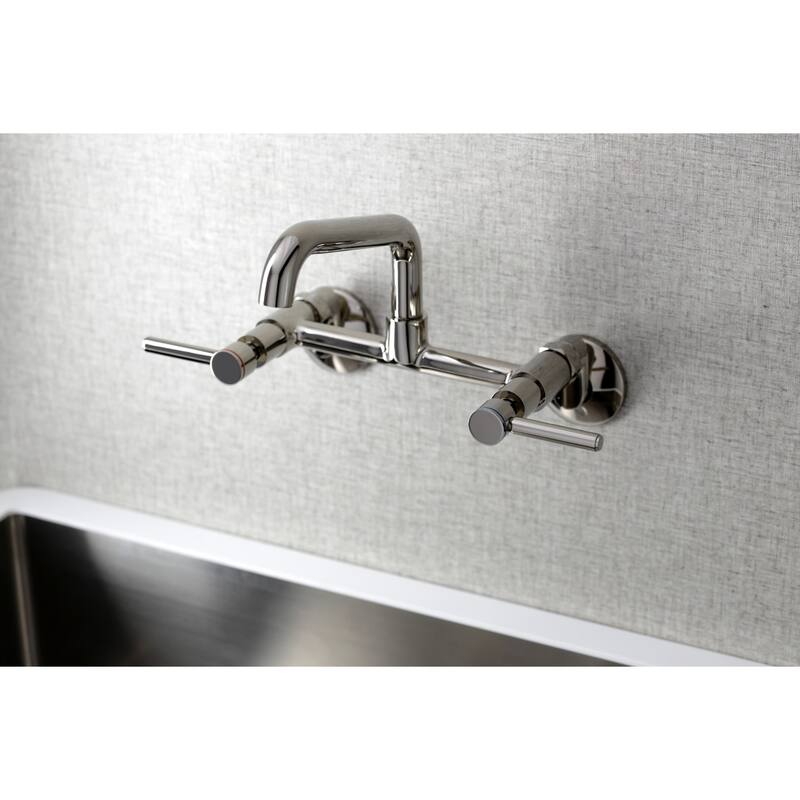 Concord Two-Handle Wall Mount Kitchen Faucet