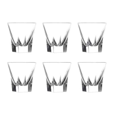 Majestic Gifts Inc. Glass Shot Glasses - 2.25 Oz. Set of 6 - 2.25"