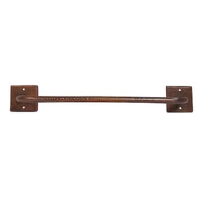 18-in Hammered Copper Towel Bar in Oil Rubbed Bronze (TR18DB)