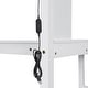 preview thumbnail 12 of 26, Solid Wood Loft Bed with Built-in Desk and LED, Twin Size Frame with Storage Shelves, Cabinets & Storage Staircase for Kids