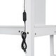 preview thumbnail 9 of 24, Twin Size Loft Bed with Built-in Desk and Shelves, Kids Teens Storage Bed Frame with Cabinets and Staircase