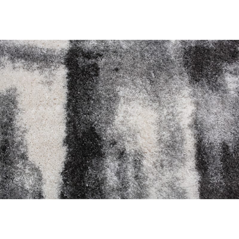Noori Rug Lux Walsh Abstract Modern 2-inch Thick Shag Rug