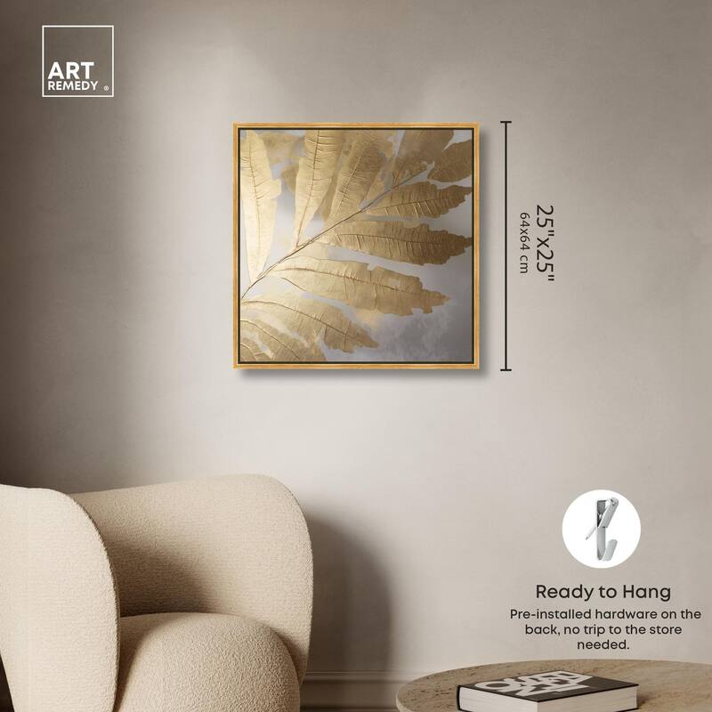 Golden Canopy (I) Canvas by Art Remedy