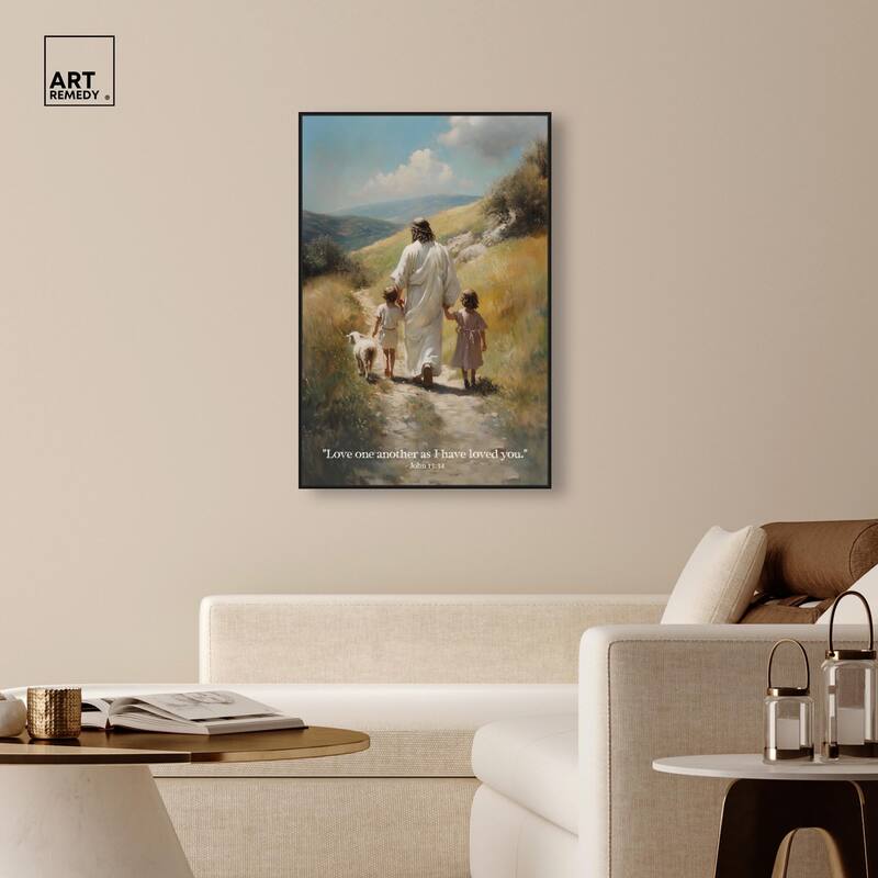 As I Have Loved You Canvas by Art Remedy