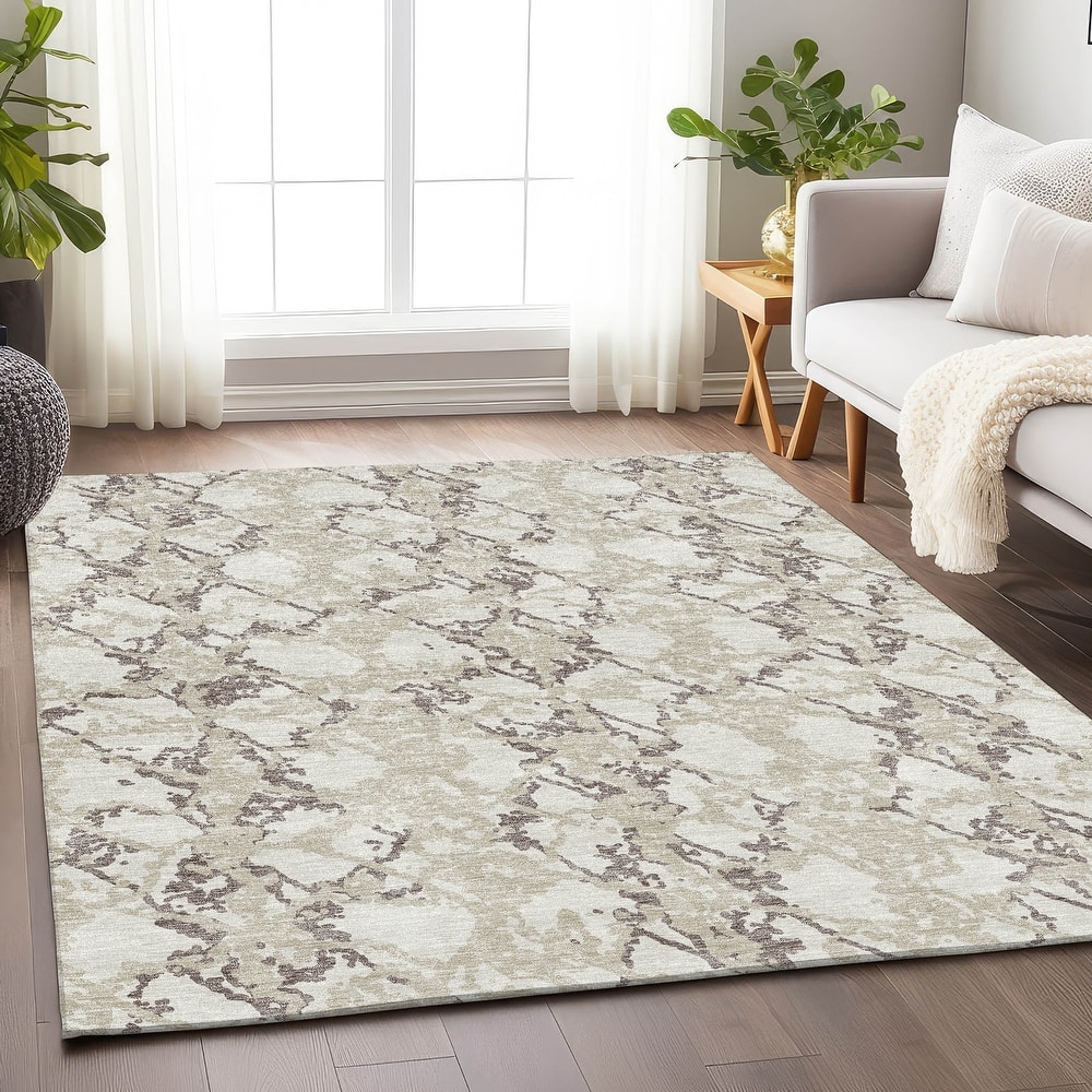 Premium Washable Super Soft Abstract Fusion Mayfield Rug