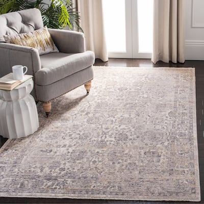SAFAVIEH Illusion Lesa Vintage Boho Oriental Viscose Rug with