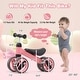 preview thumbnail 9 of 18, 4 Wheels Baby Balance Bike Toy - 18.5" x 7.5"x 14.5"