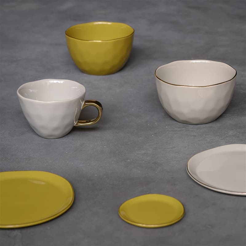 Good Morning Plate Amber Green - Amber Green