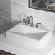 preview thumbnail 2 of 8, Karran Envy Quartz 24.5 inch Bathroom Vessel Sink
