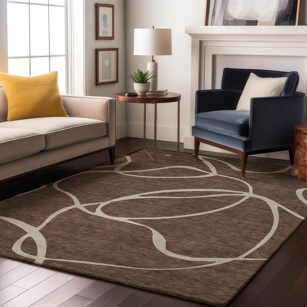 Premium Washable Super Soft Abstract Dash Mayfield Rug