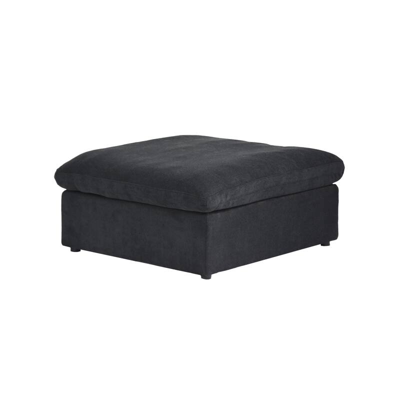 L-shape Linen Upholstered Sectional Sofa Couch