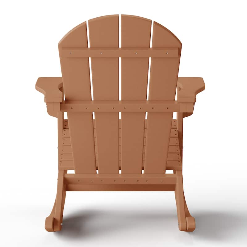 Polytrends Laguna Hdpe All Weather Outdoor Patio Rocking Chair