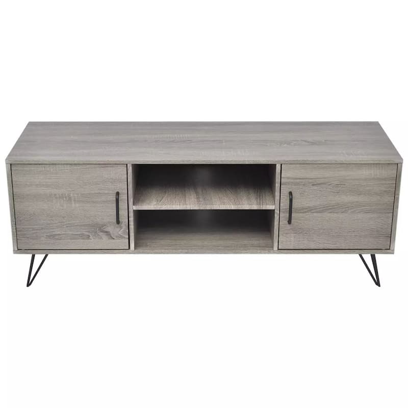 vidaXL TV Stand 47.2"x15.7"x17.7" Gray