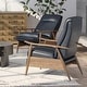 preview thumbnail 30 of 73, Sienna Upholstered Wood Push Back Recliner by Greyson Living