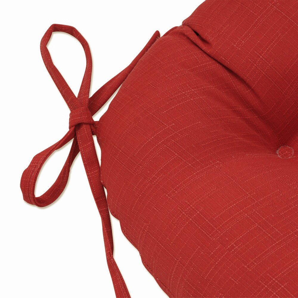 Pillow Perfect Bankkissen Splash Flame Rot – 152x45x12 Cm, Getuftet, Wetterfest Für Innen & Außen