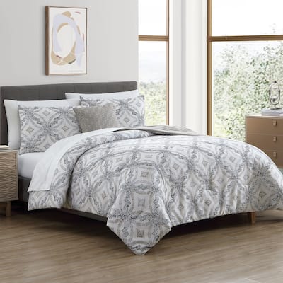 Modern Threads 8-Piece Printed Complete Bed Set Capri